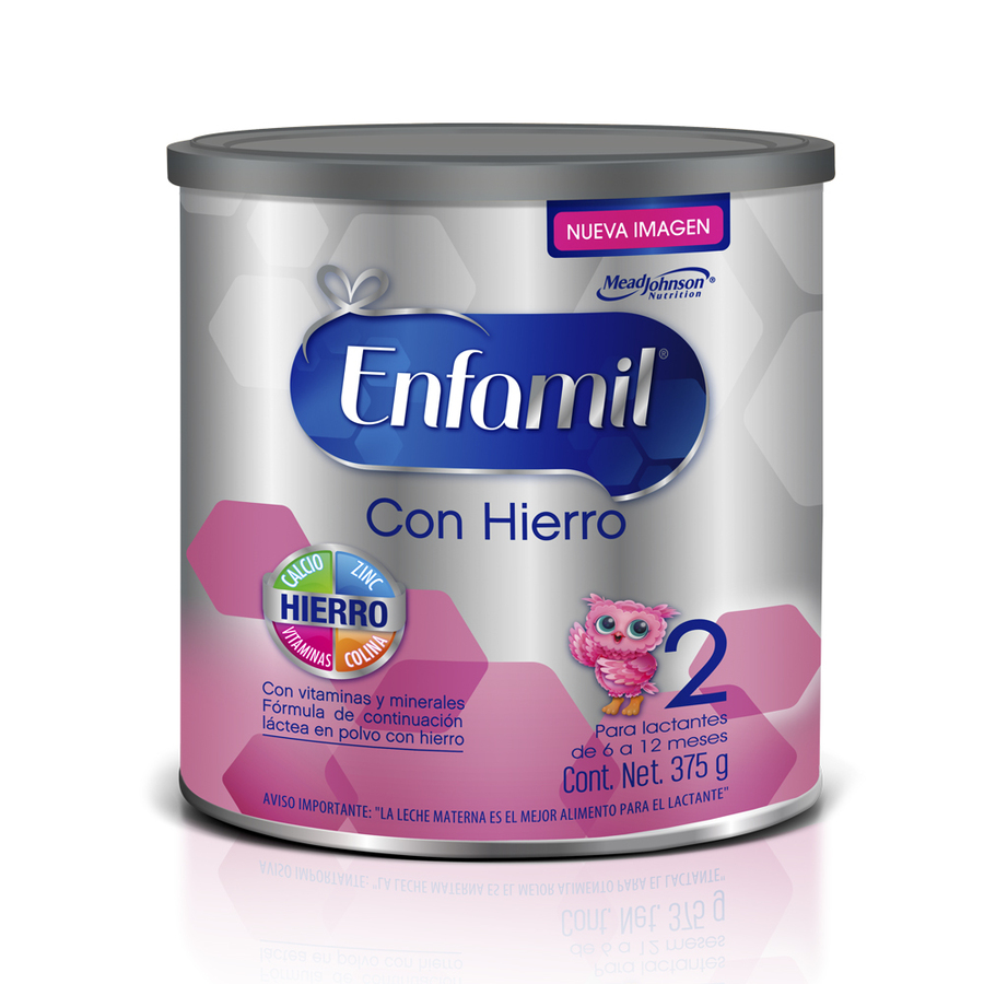 Imagen de  Fórmula Infantil ENFAMIL Hierro Lata de 375g