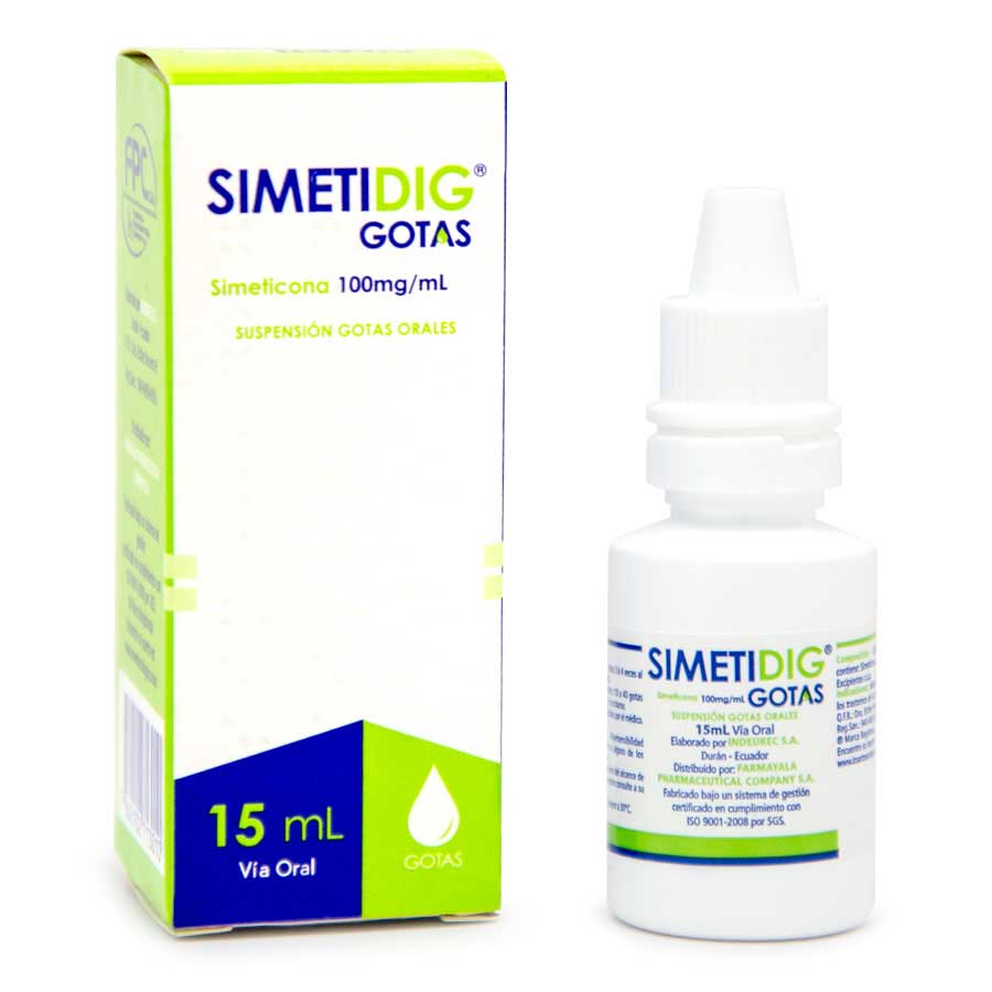 Imagen de  Antiácido SIMETIDIG 100 mg Solución Inyectable 15 ml