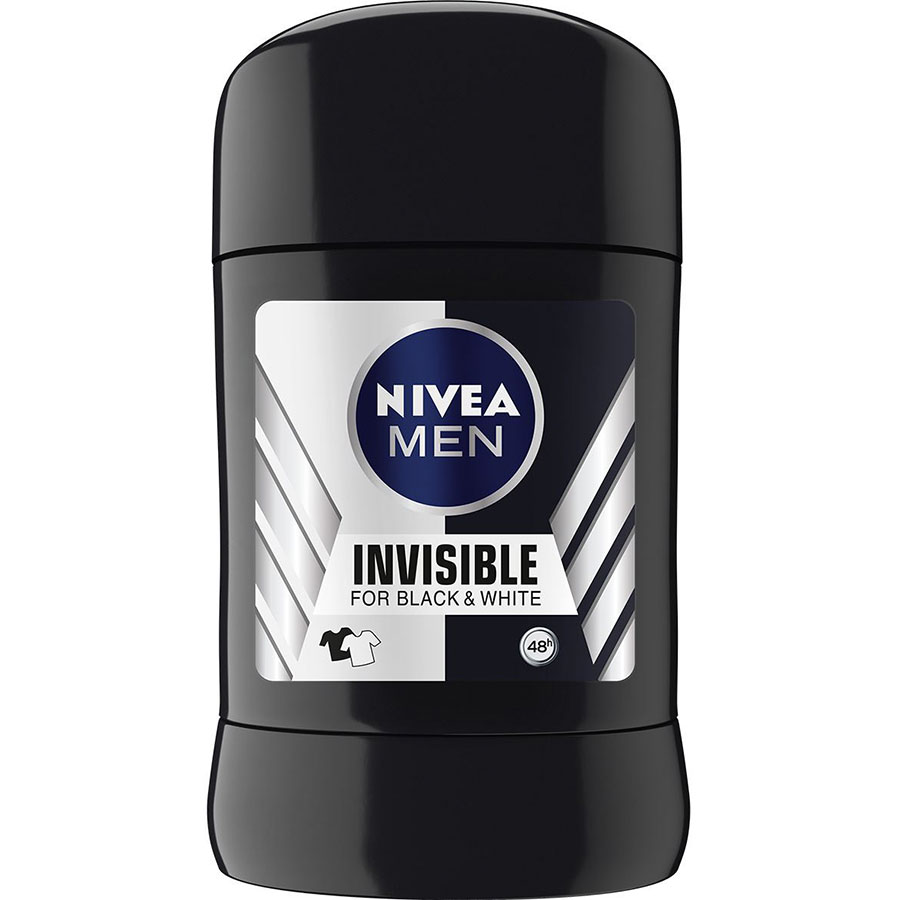 Imagen de Desodorante nivea black & white en barra 50 g