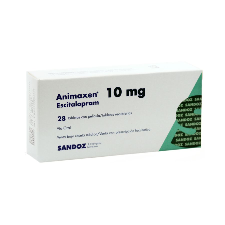 Imagen de Animaxen 10mg dyvenpro especialidades neurociencias tableta